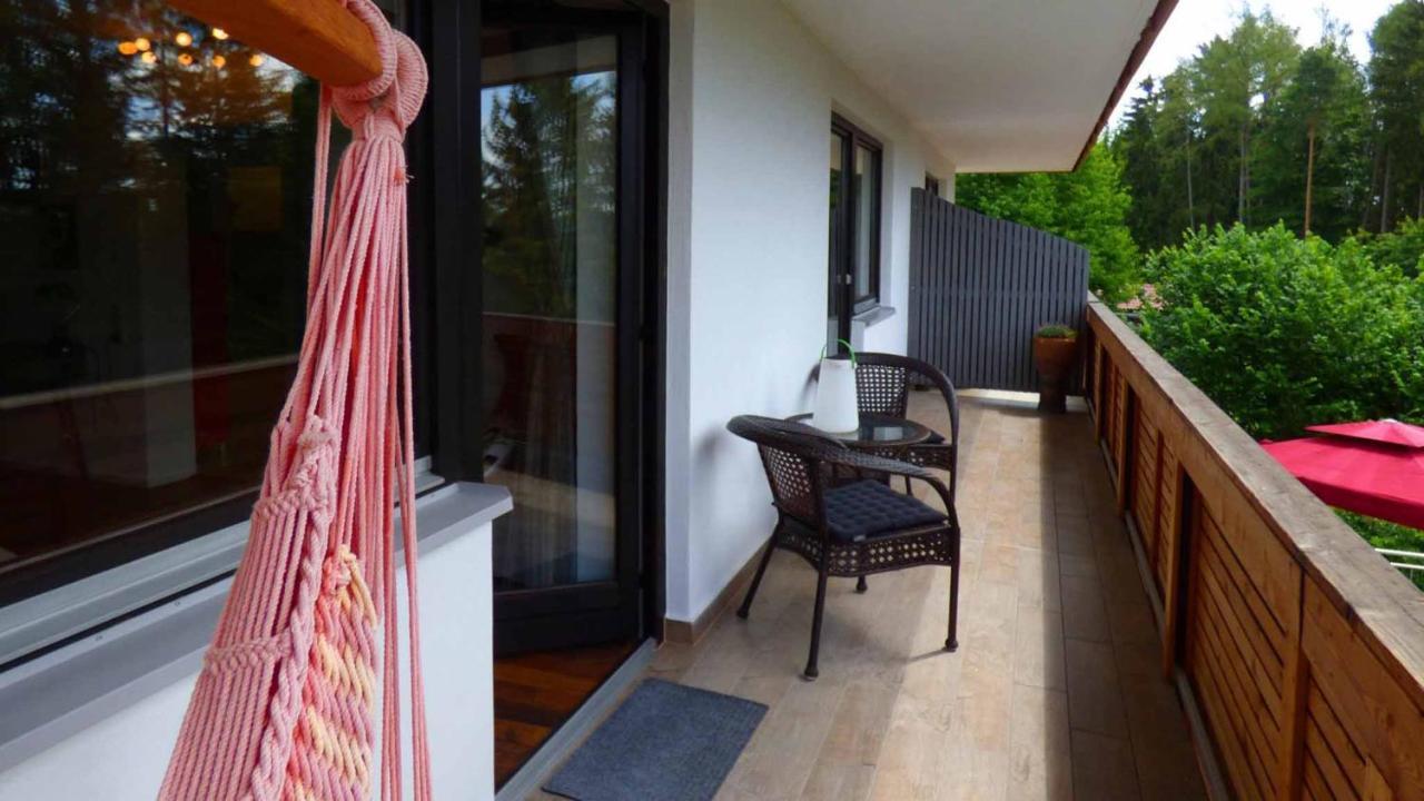 Appartamento Haus Der 5 Kontinente Böbrach Esterno foto
