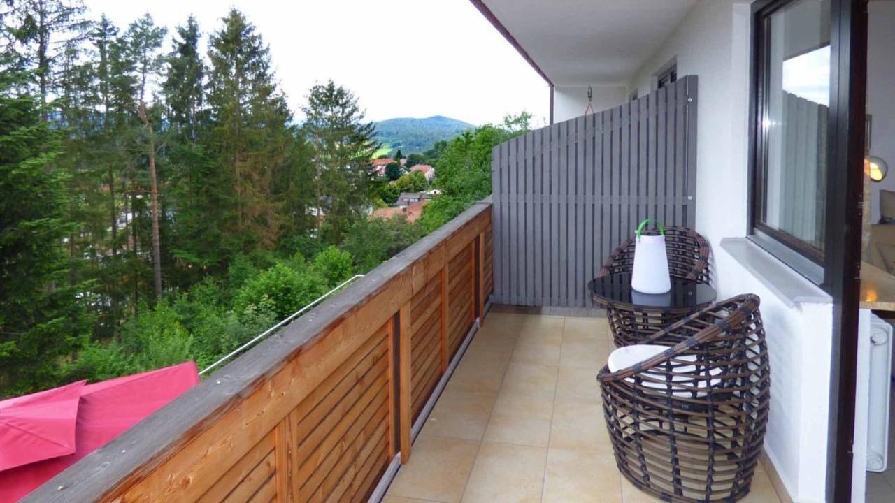 Appartamento Haus Der 5 Kontinente Böbrach Esterno foto