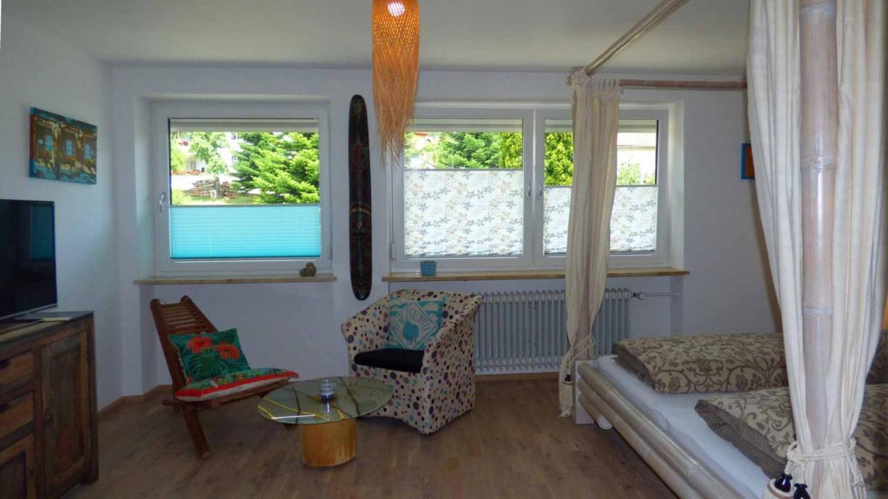 Appartamento Haus Der 5 Kontinente Böbrach Esterno foto