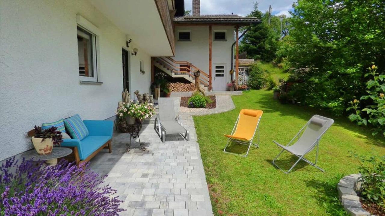 Appartamento Haus Der 5 Kontinente Böbrach Esterno foto